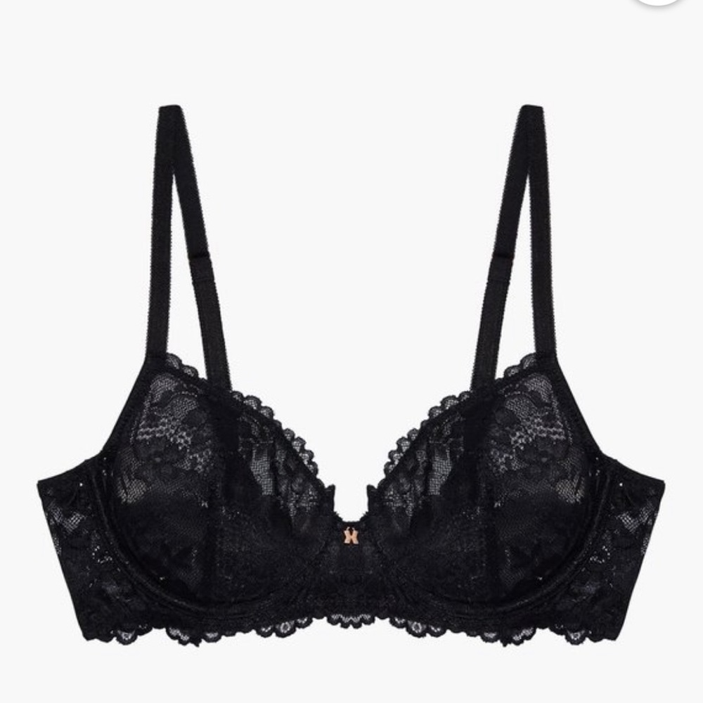 Savage x Fenty Floral Lace Unlined Bra 34B